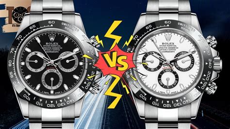 ⚪️⚫️ CONFRONTO il Rolex Daytona Bianco VS Nero